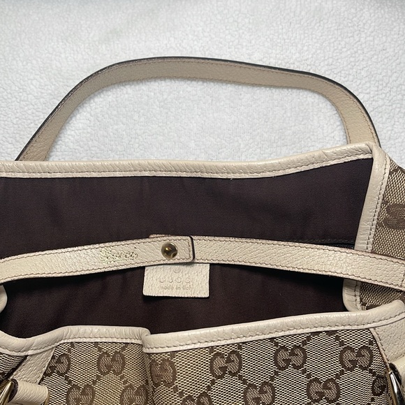 ‼️Preloved GUCCI Abbey Canvas Luxury Tote Bag - AUTHENTIC‼️ - Picture 9 of 10